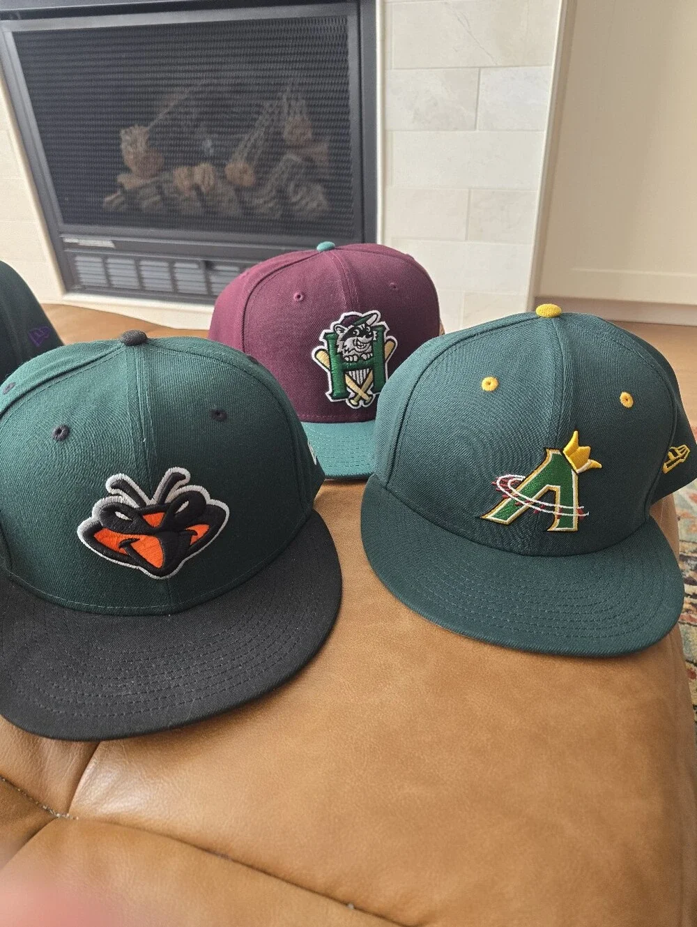 Lot Of 10 New Era MiLB Size 8